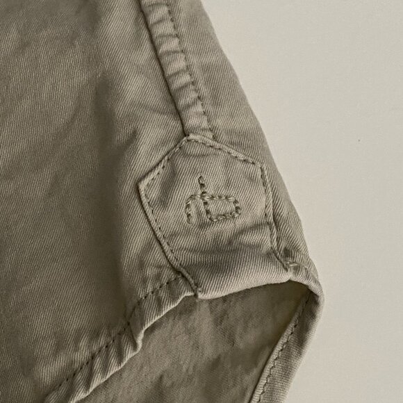 Rag & Bone Tan Cotton Button Up Shirt Size Large - Picture 8 of 9